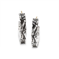 Textural Hoop Earrings