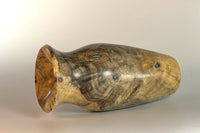 Bud Vase Turned from Buckeye Burl II