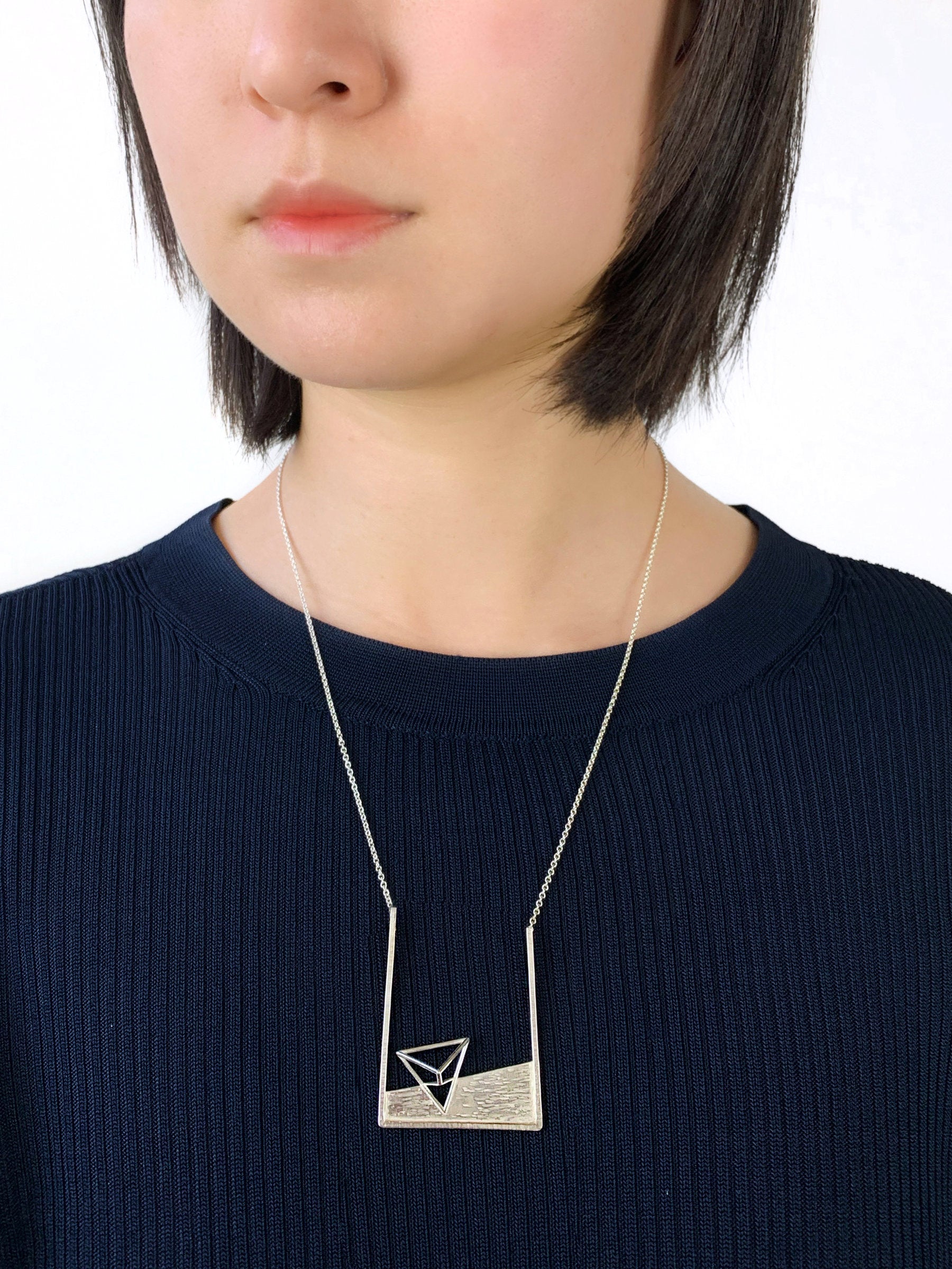 Transforming Triangle Necklace