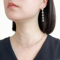 Cube & Chain Necklace