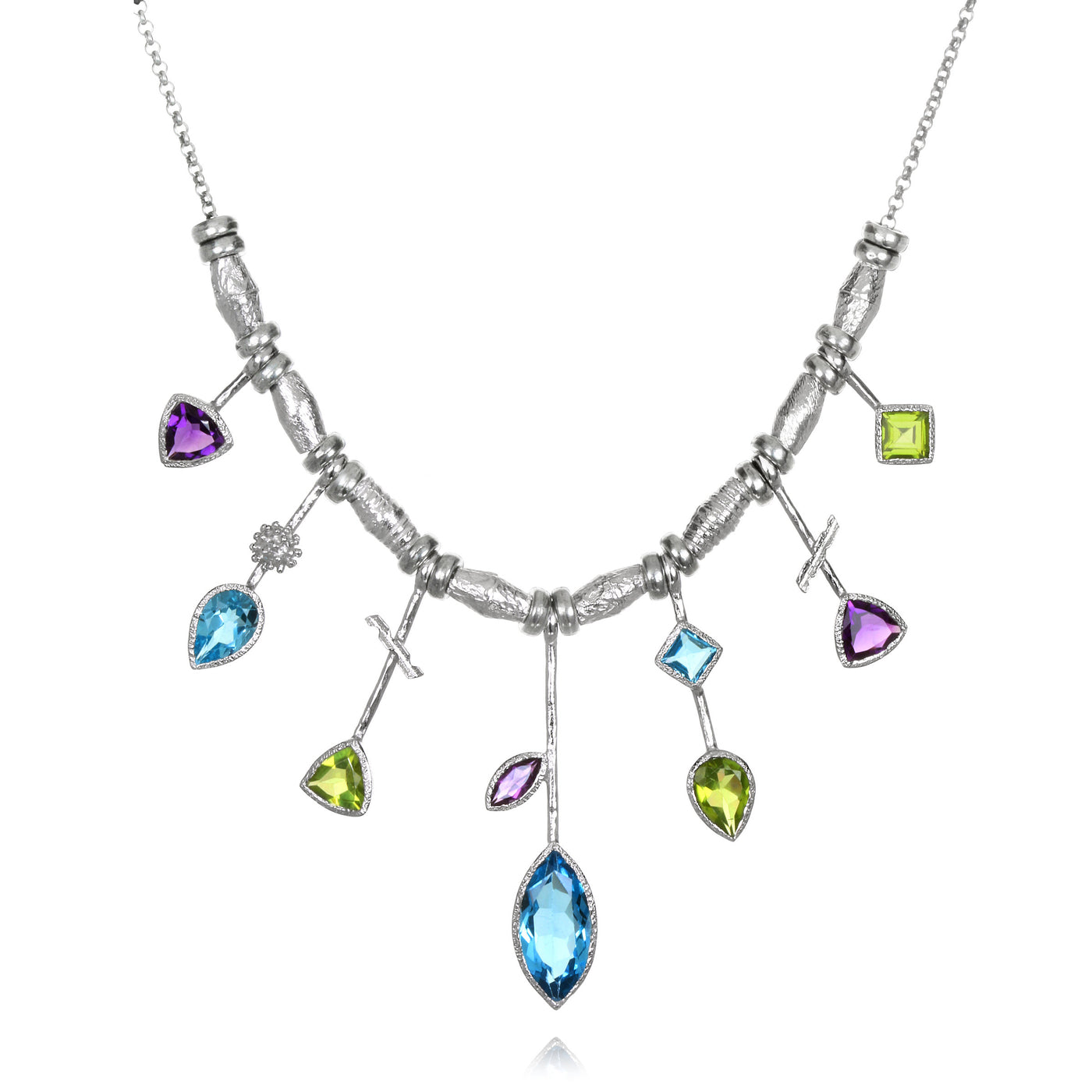 Seven Stick Edge Necklace II
