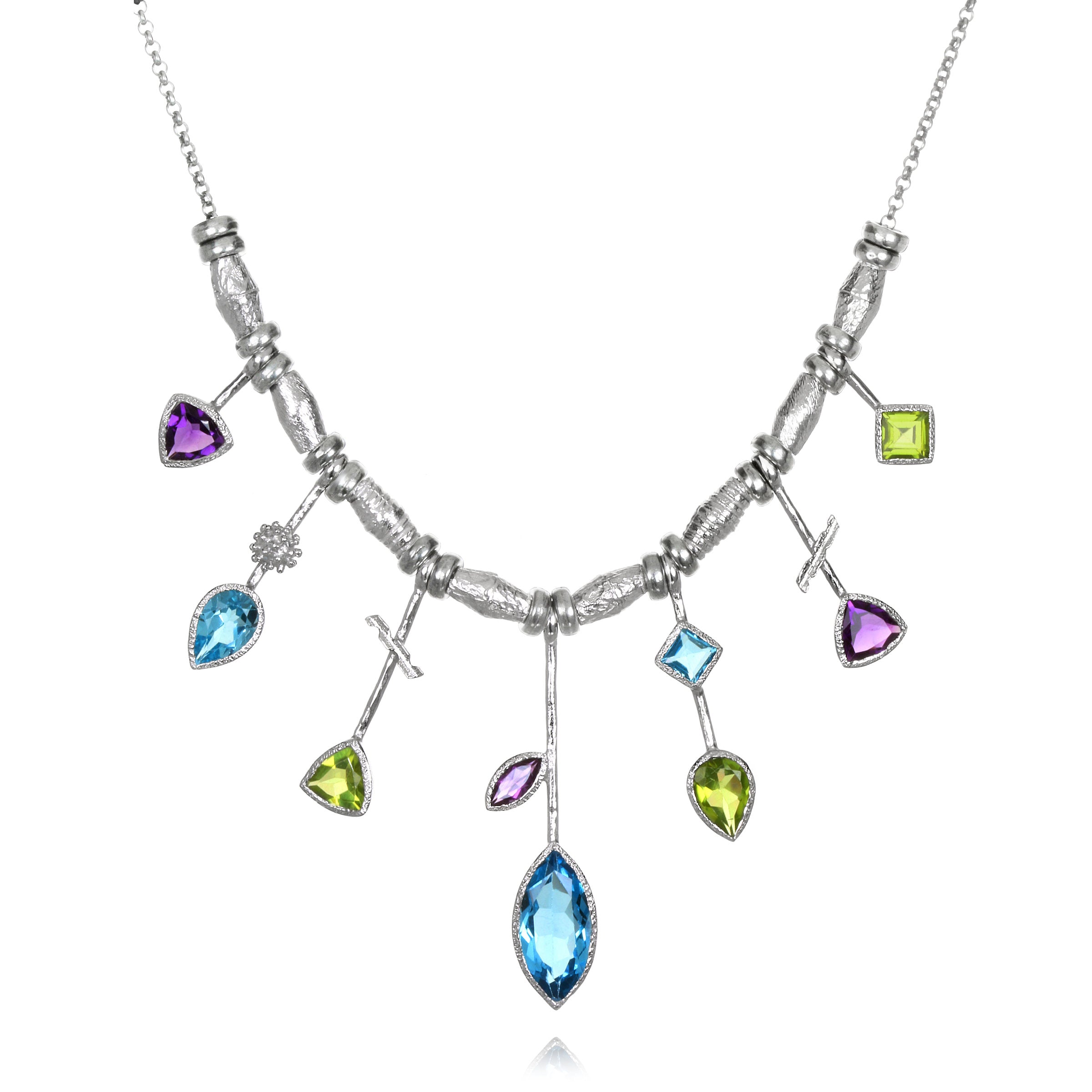 Seven Stick Edge Necklace II