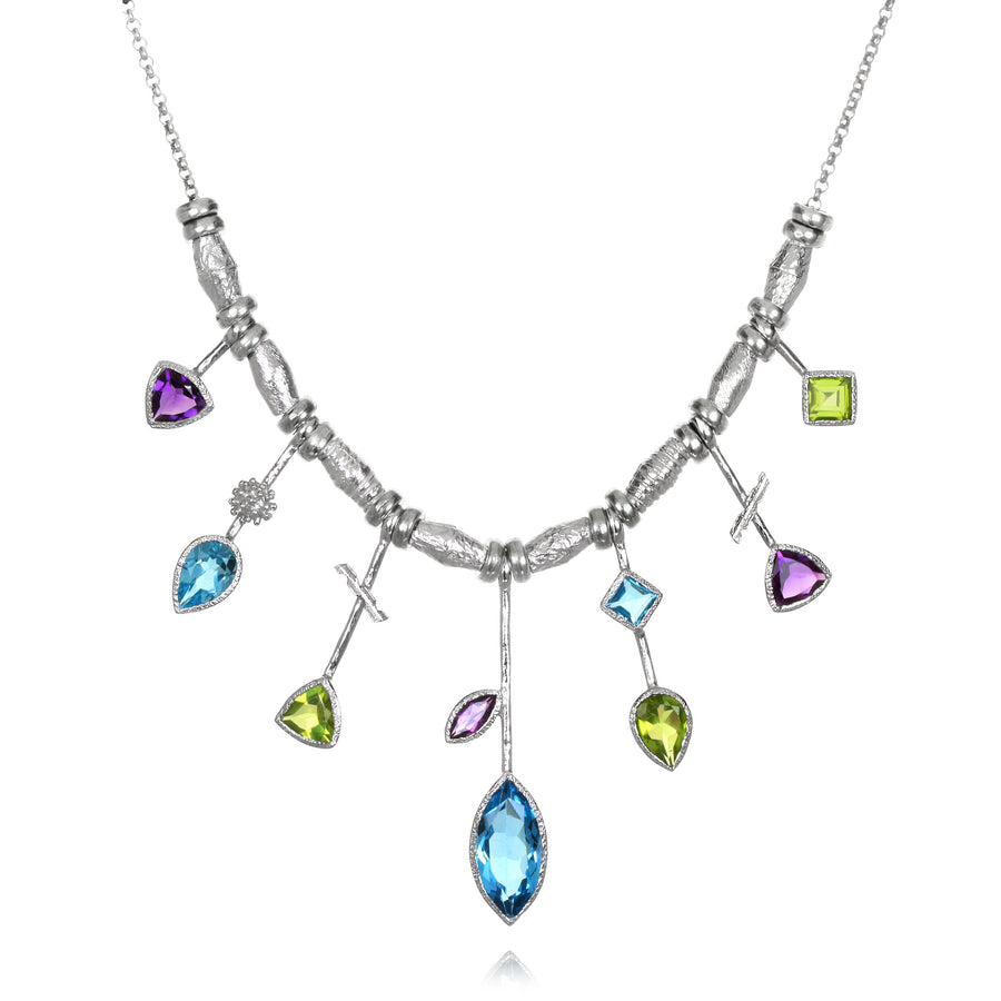 Seven Stick Edge Necklace II