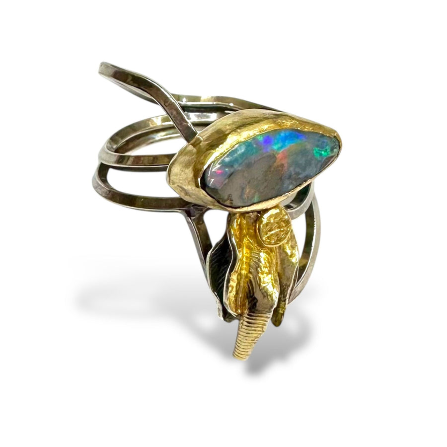 Jellyfish Opal Ring