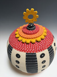 Large Dot Dash Container