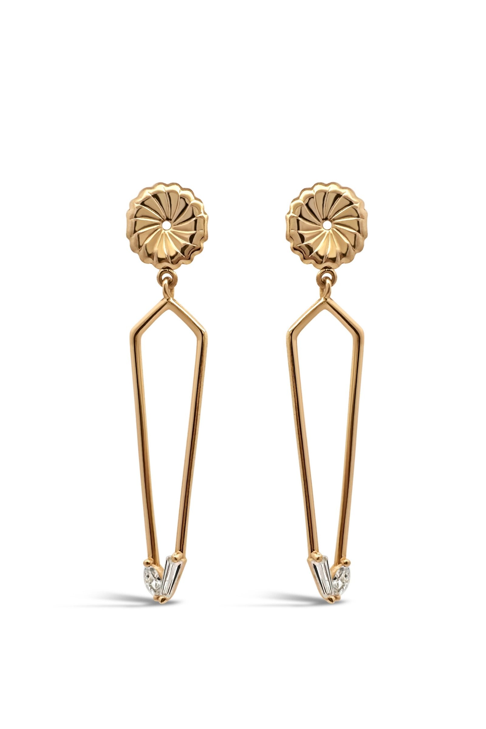 Short Trellis Earring Tassels