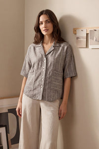 Pure Linen Lydia Camp Shirt