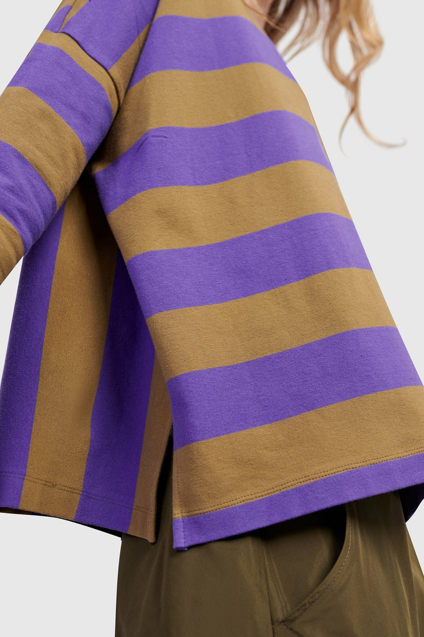 Purple/Khaki