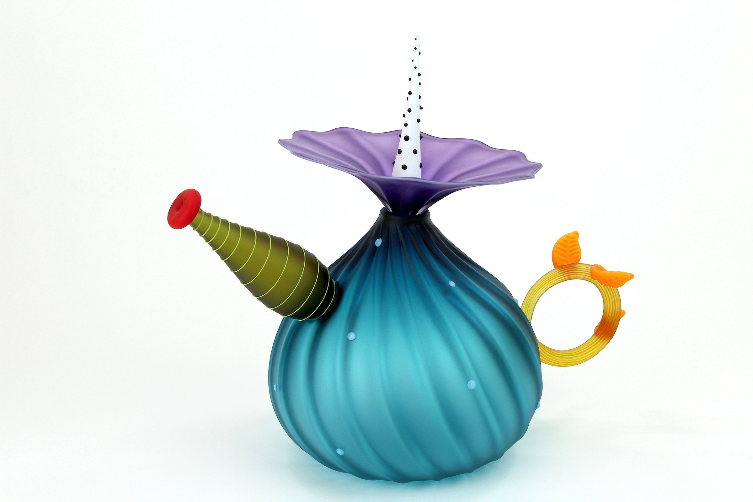 Garden Variety Teapot in Sea-Green