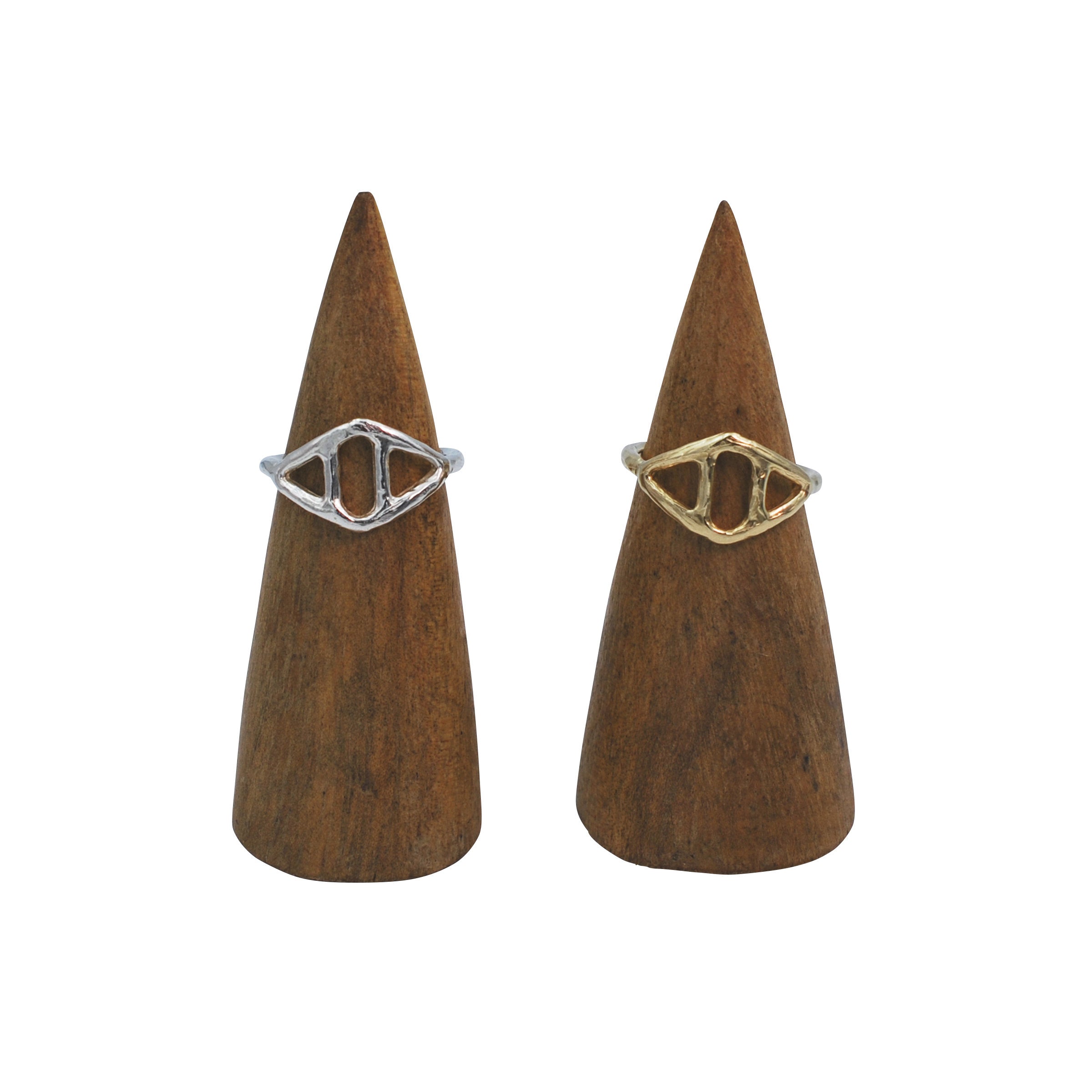 Brass and Sterling silver