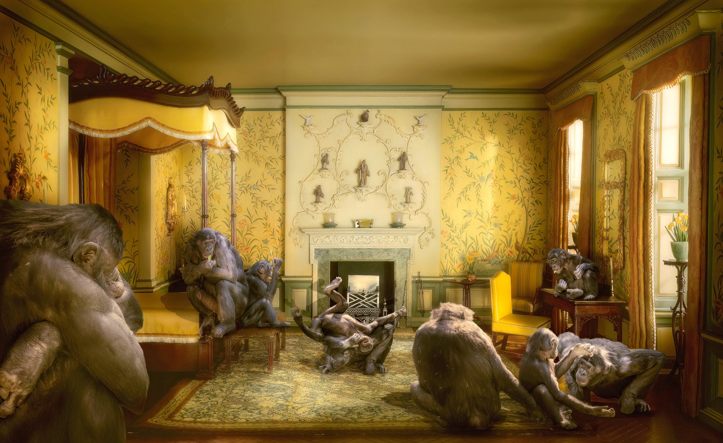 English Bedroom of the Georgian Period