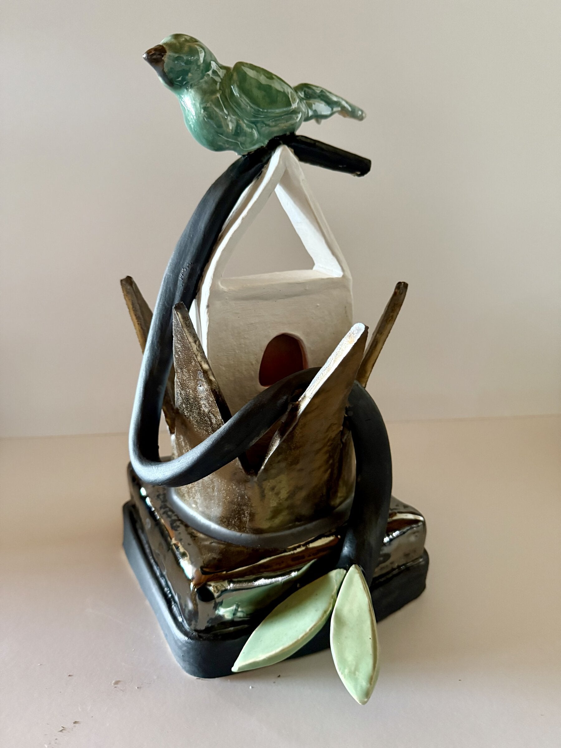 Bird with Golden Beak