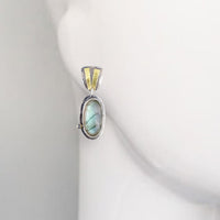 Teal Labradorite Earrings II