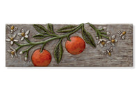 Oranges, Blossoms, and Bees Tile