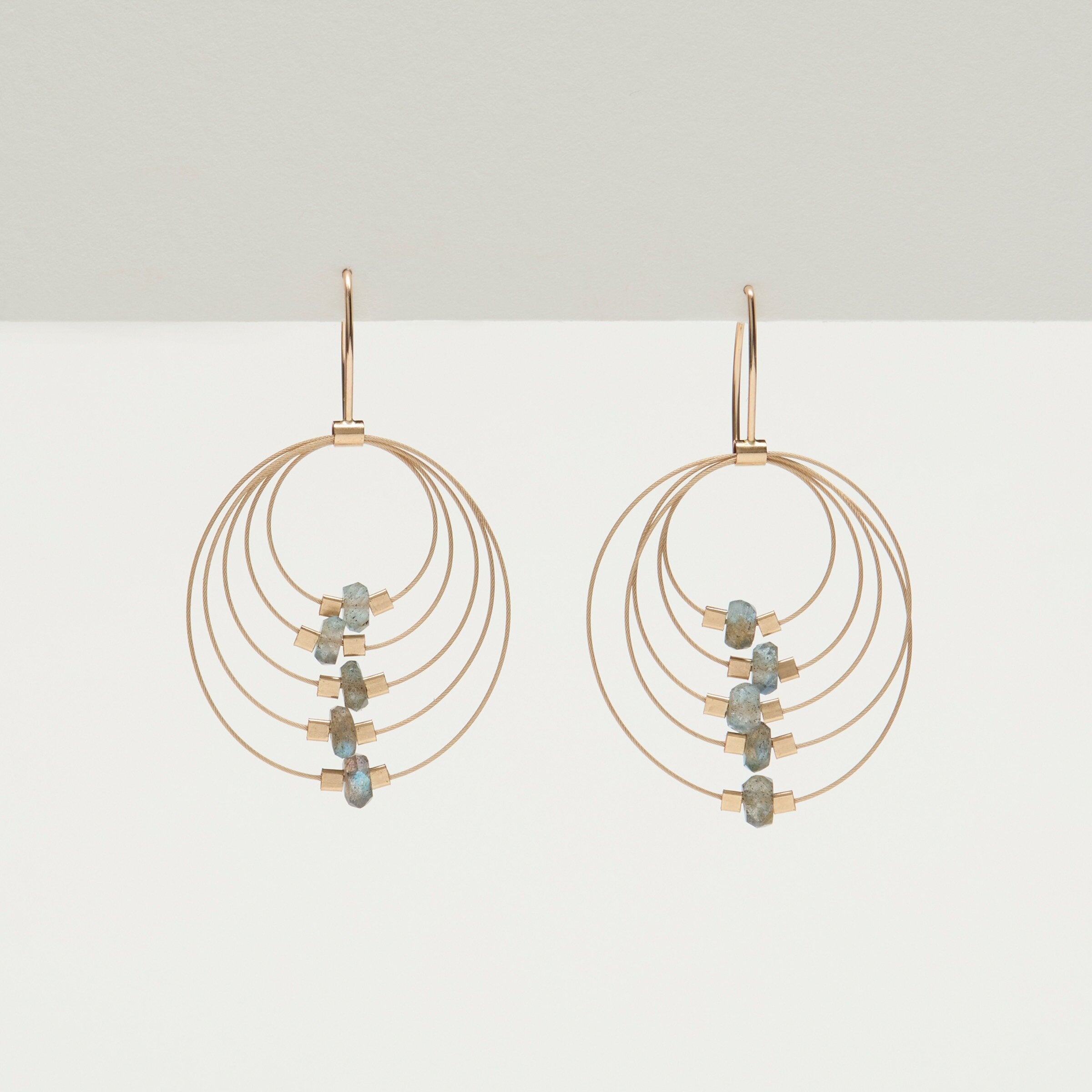 Labradorite & Gold/Gold