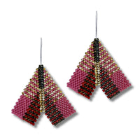 From Pansy to Poinsettia Earrings | Photo by Diana Ferguson