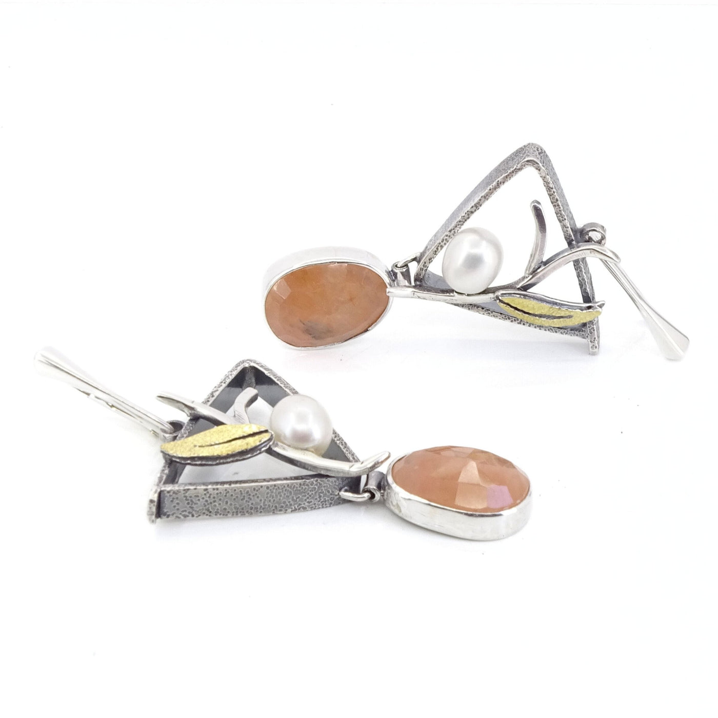 Summer Peach Earrings