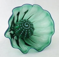 Sea Green Ocean Fan with Kelp Green Urchin Ball