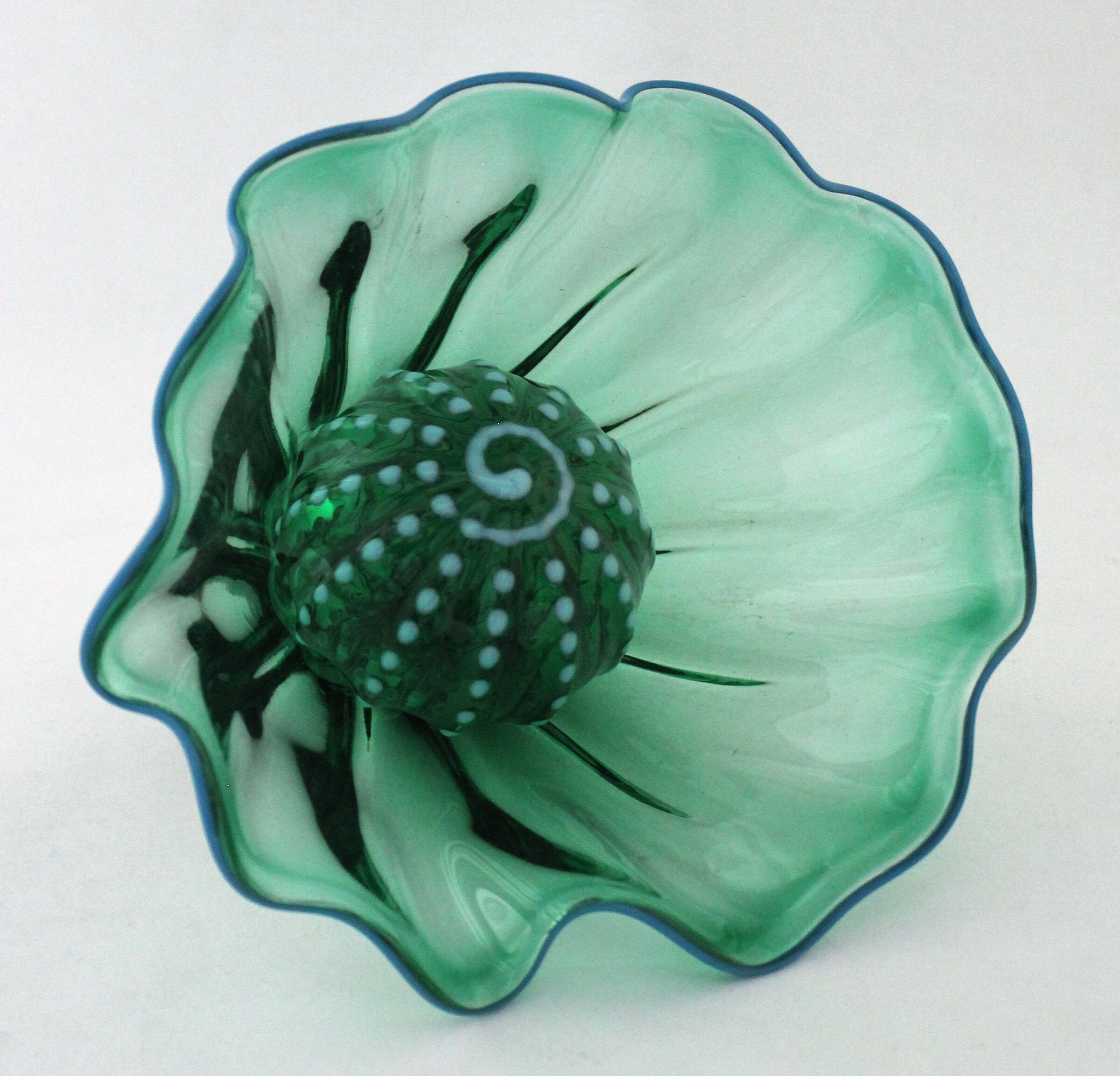 Sea Green Ocean Fan with Kelp Green Urchin Ball