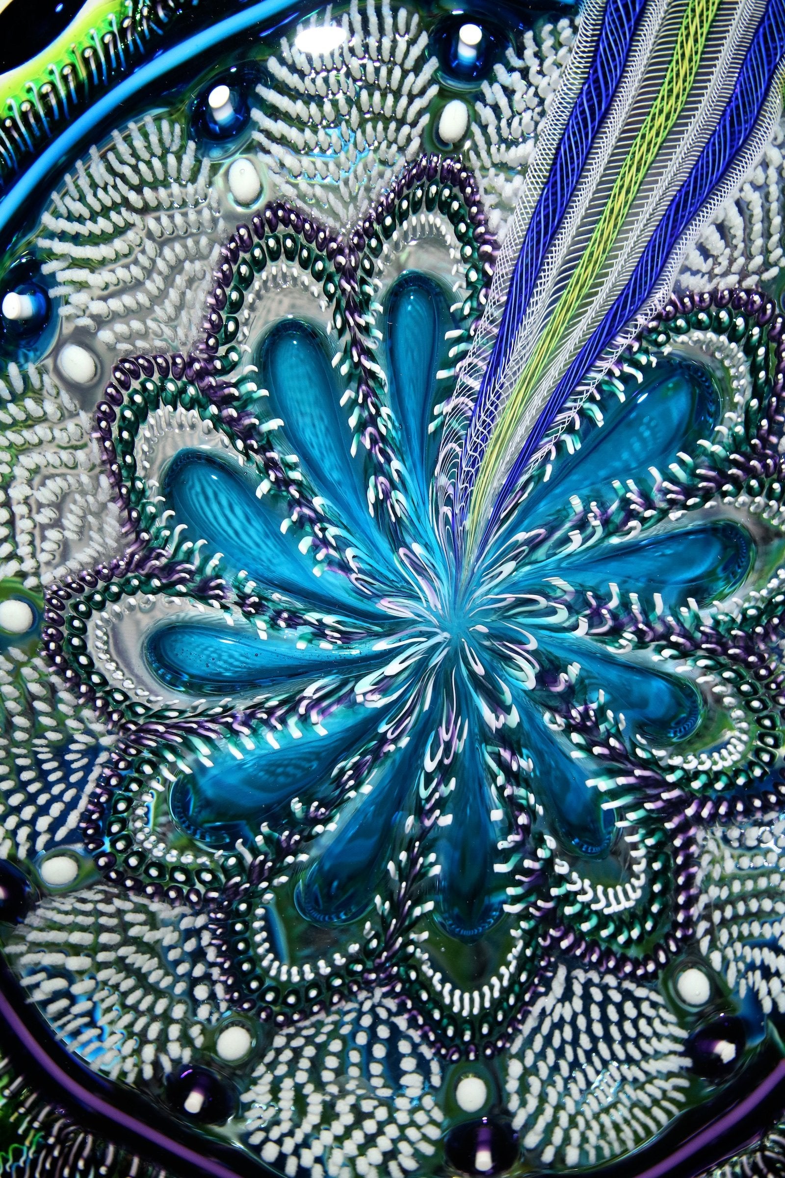 Lime Aqua Hyacinth Foglio II