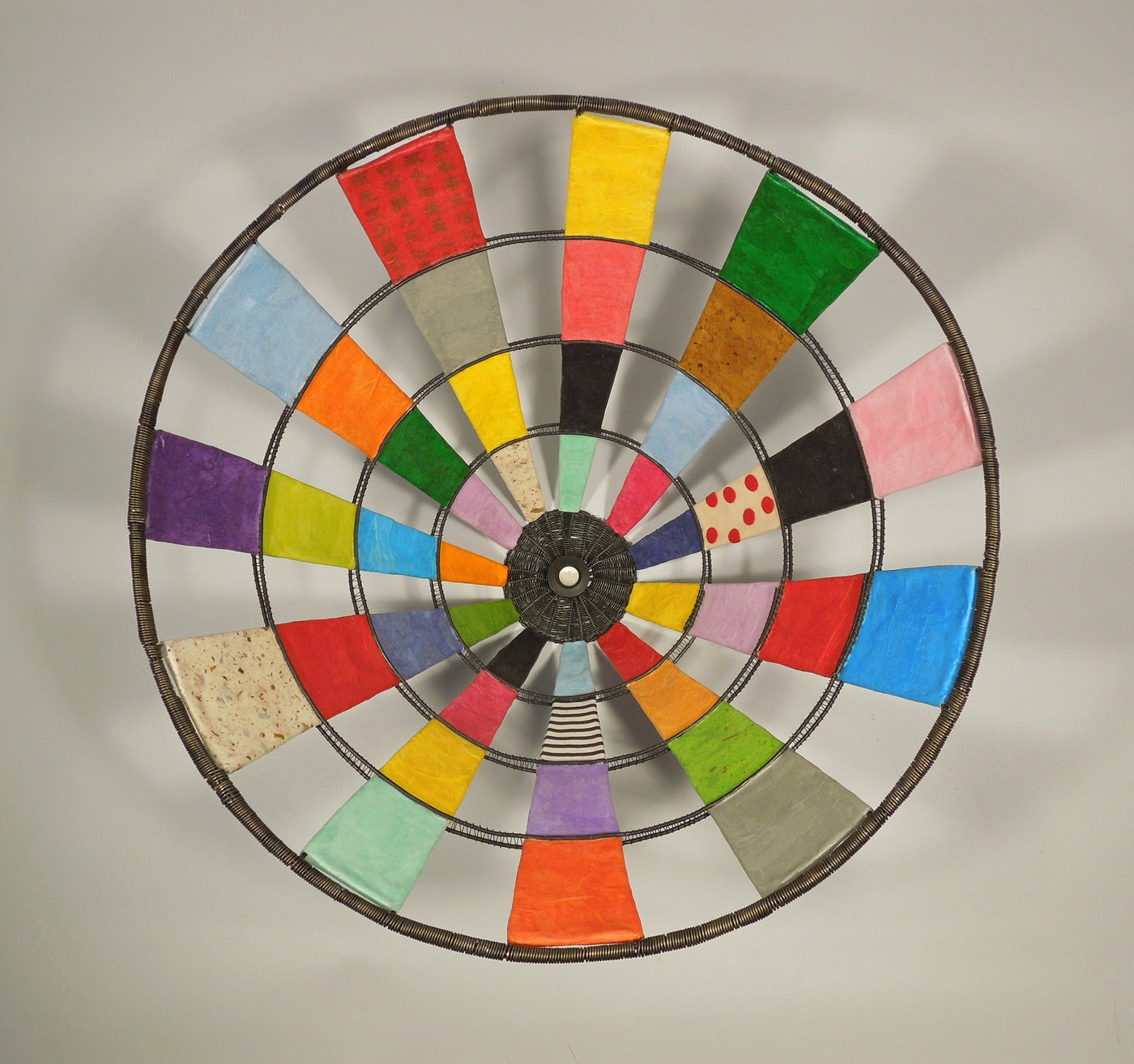 Color Swatch Basket in Multicolors