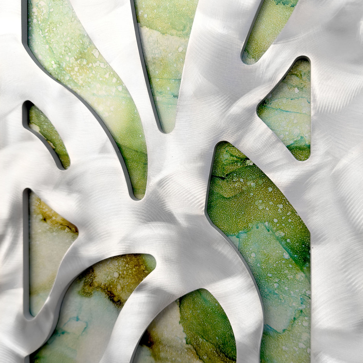 Leaf Currents II, detail view