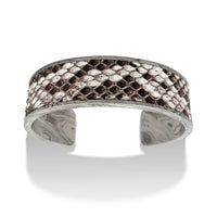 Inversa Python Damascus Steel Cuff