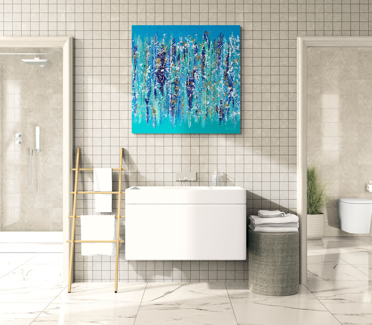 Vertical Splash 2 in room