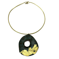 Green and Gold Necklace