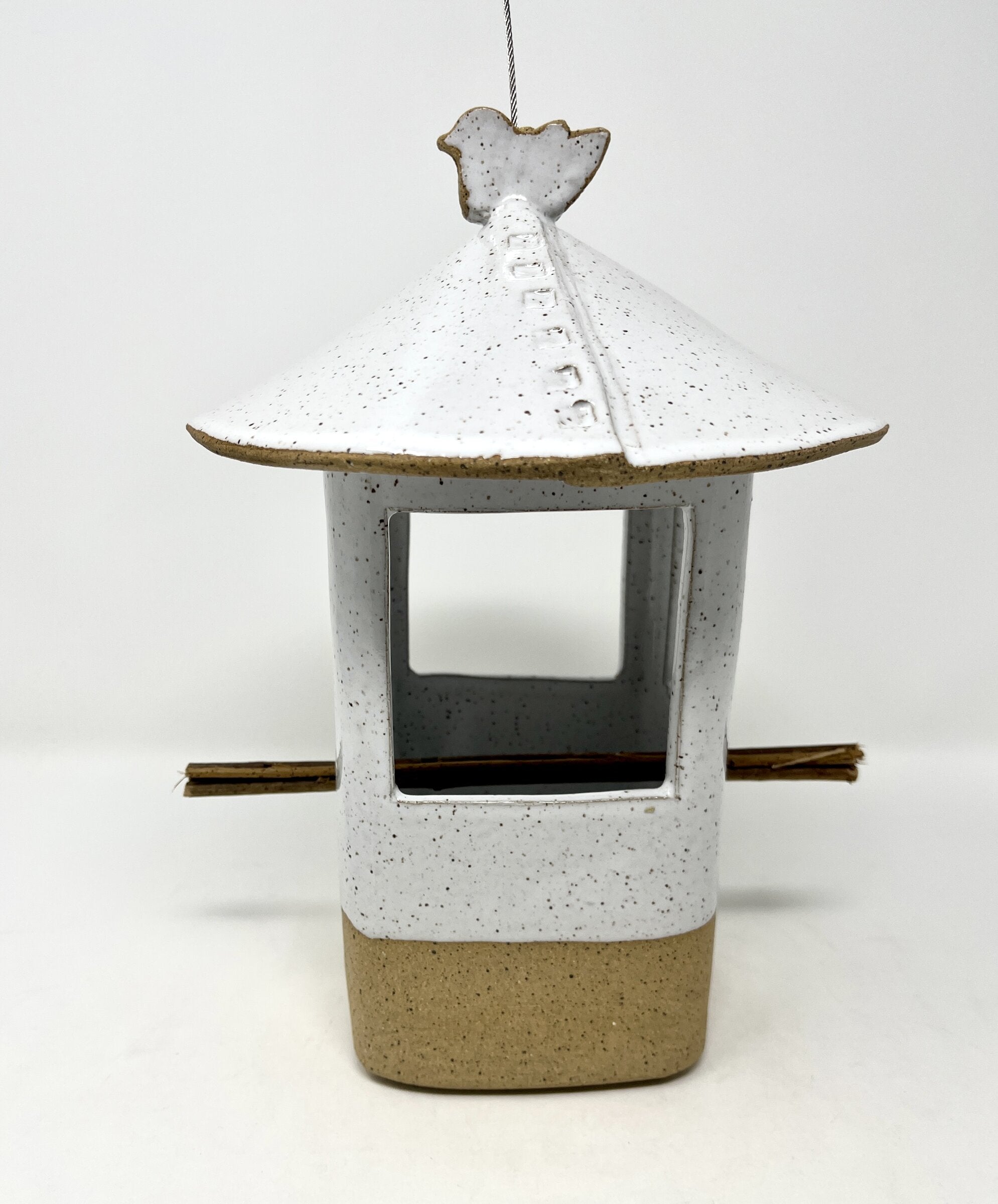 French Hen Bird Feeder