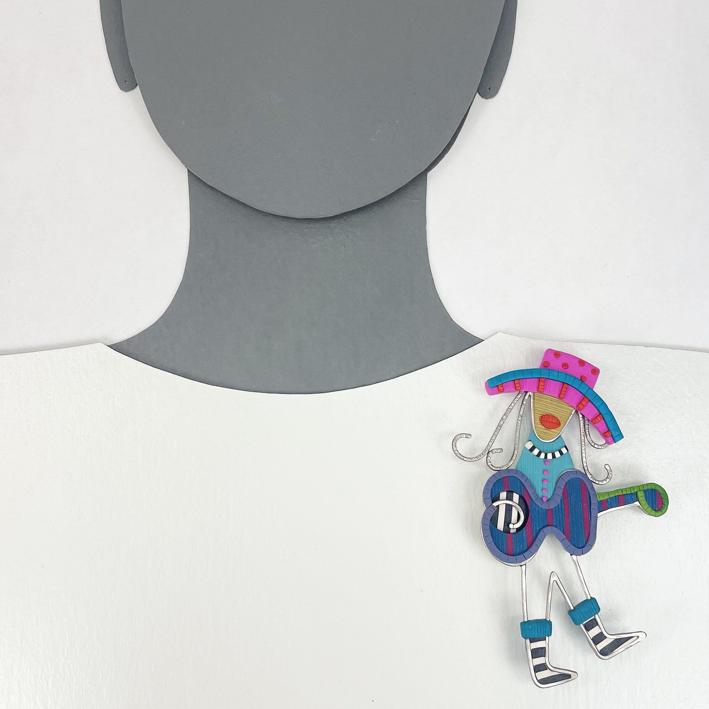 Dance to your Own Rhythm Sheryl Brooch