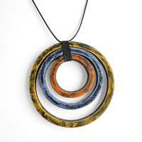 Yellow, Periwinkle & Orange