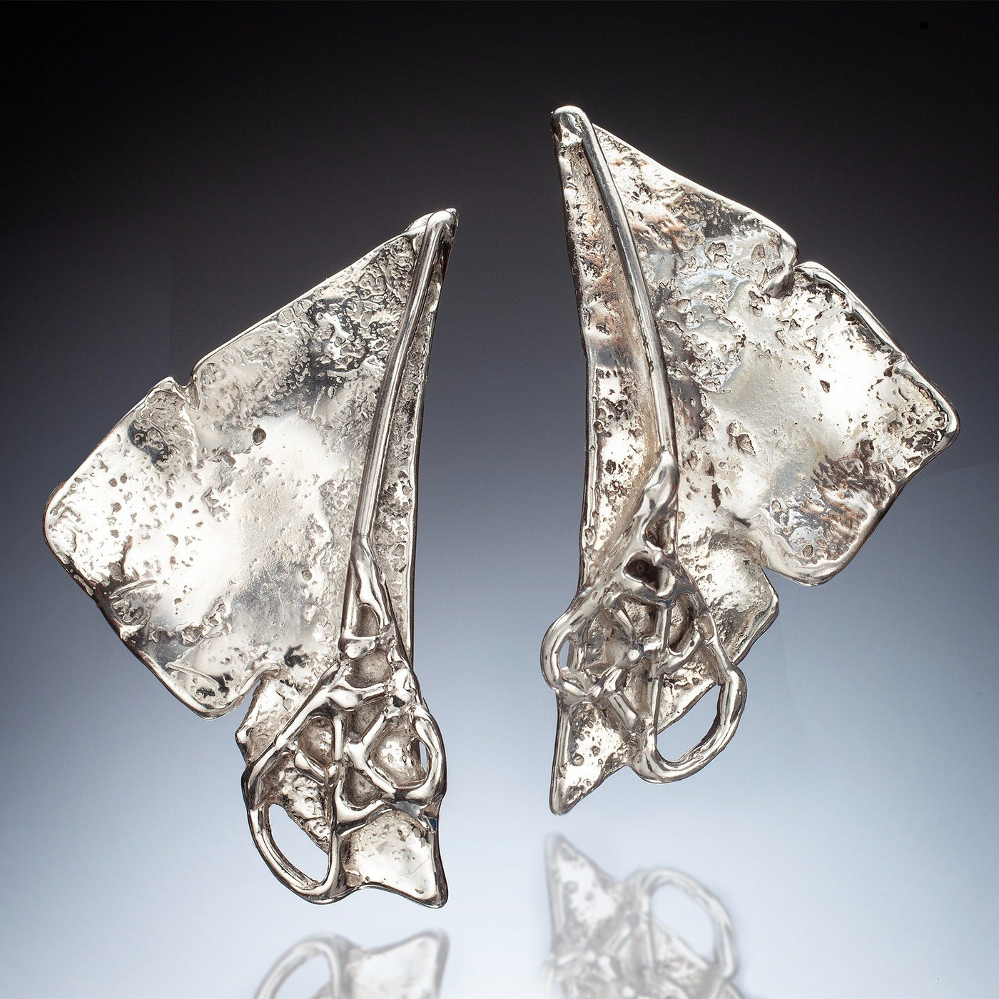 Ocean Tide Earrings | Photo by Ralph Gabriner