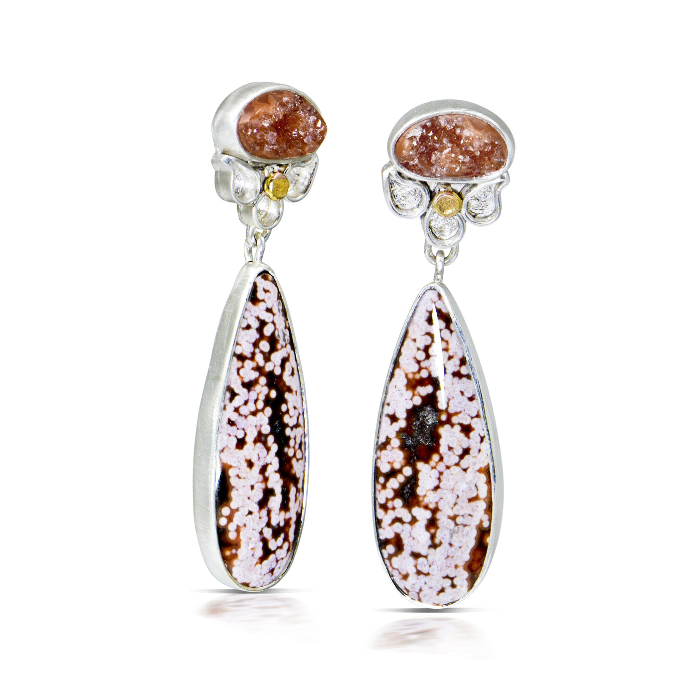 Tangerine River Earrings