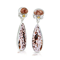 Tangerine River Earrings