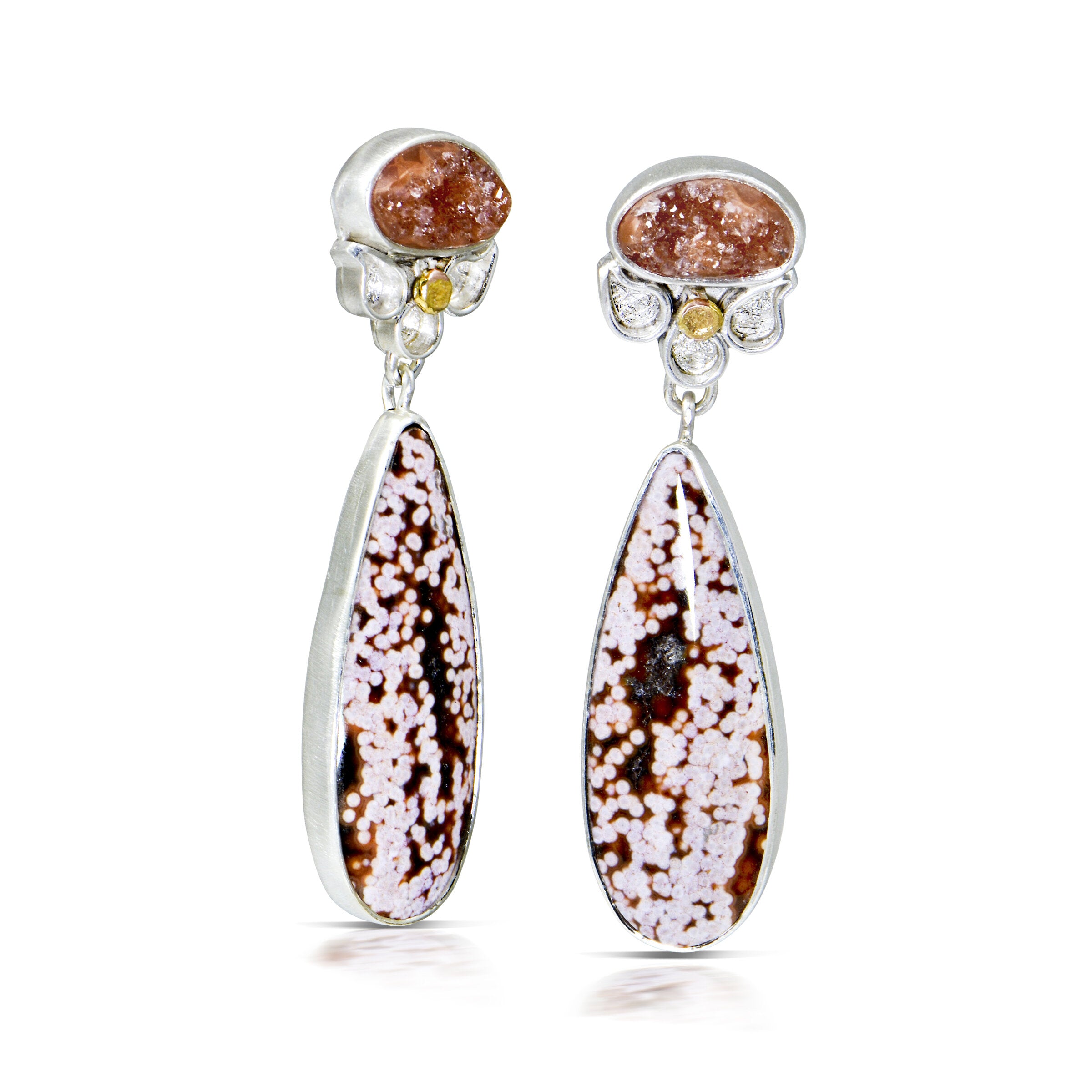 Tangerine River Earrings