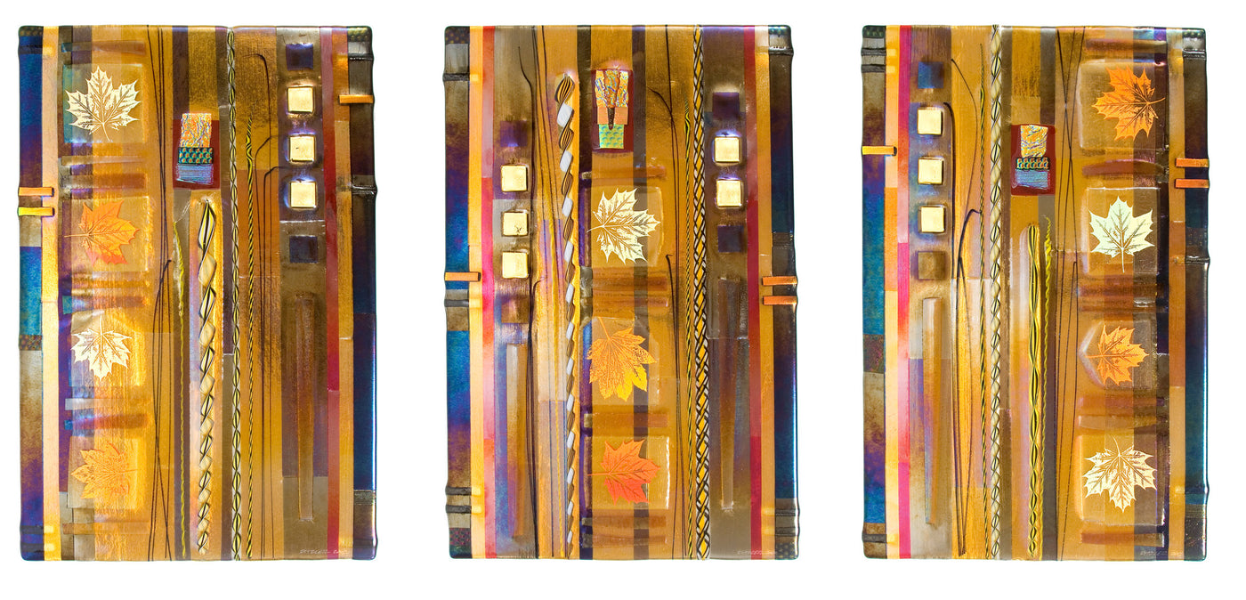Amber Leaf Panels