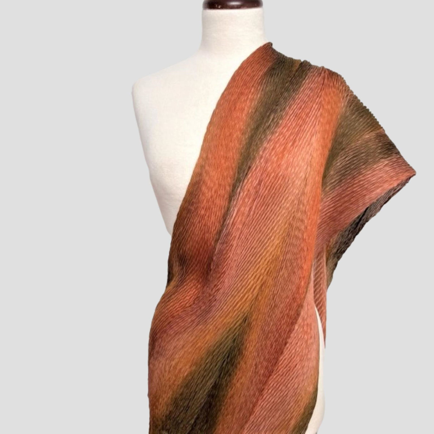 Silk Shibori Shawl