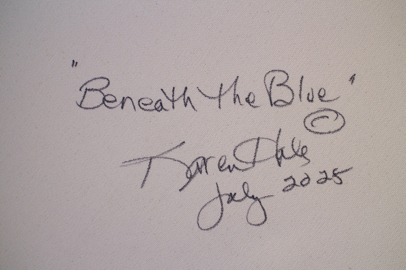 Beneath The Blue