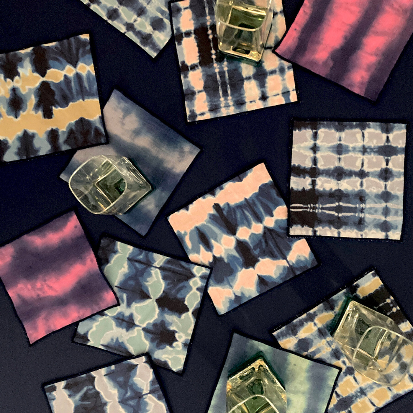 Indigo Cocktail Napkin Set