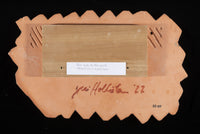 Back of tile with mounting boards