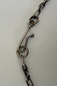 Rose-Cut Blue Sapphire Necklace