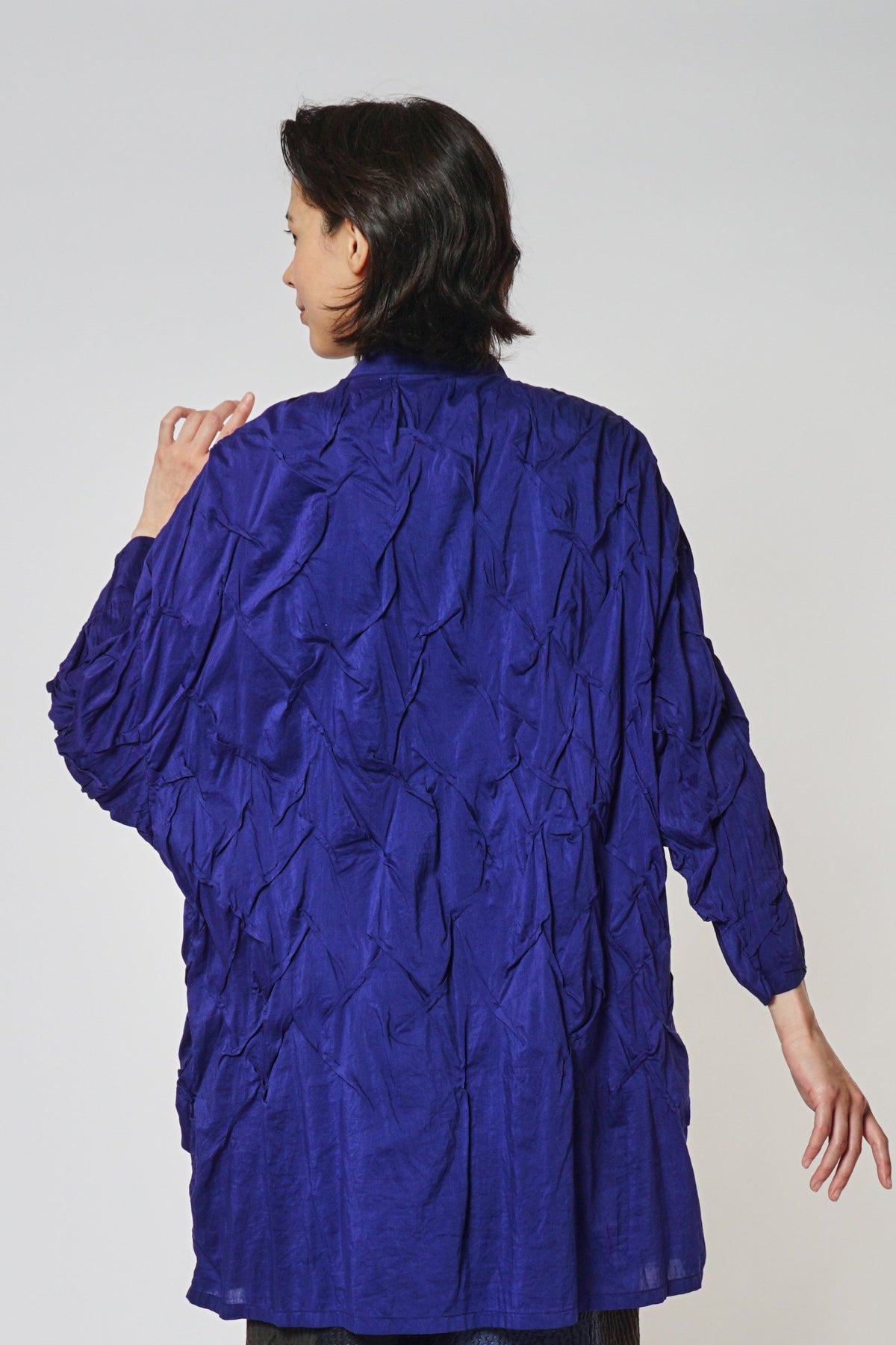 MMTS Holiday 2026 Wavy Tuck Oversized Shirt