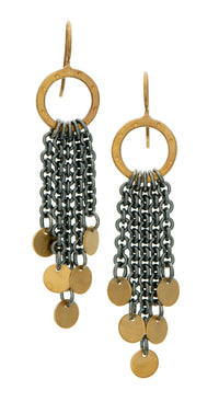 Dana Earrings with Disks