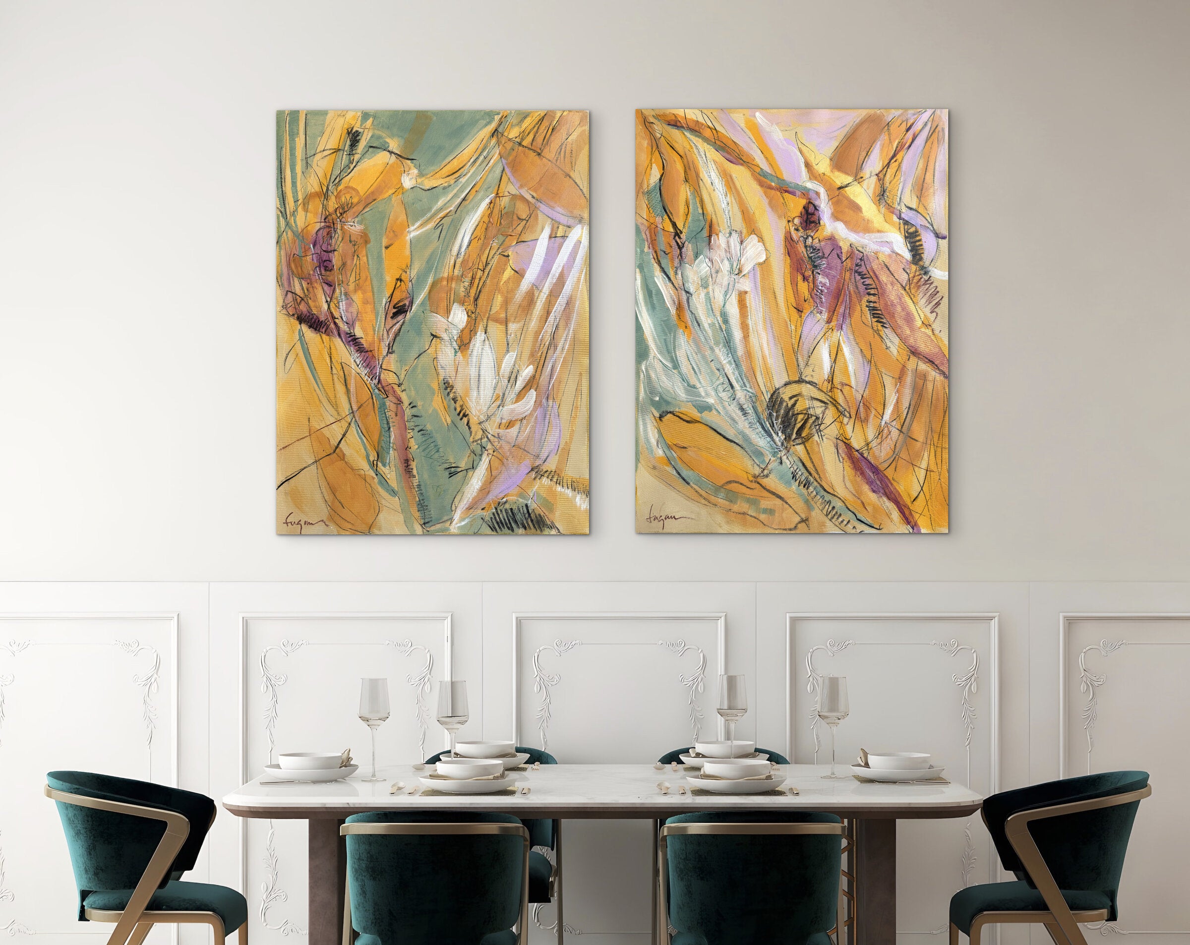 shown with Botanical Essence: Orchidaea I