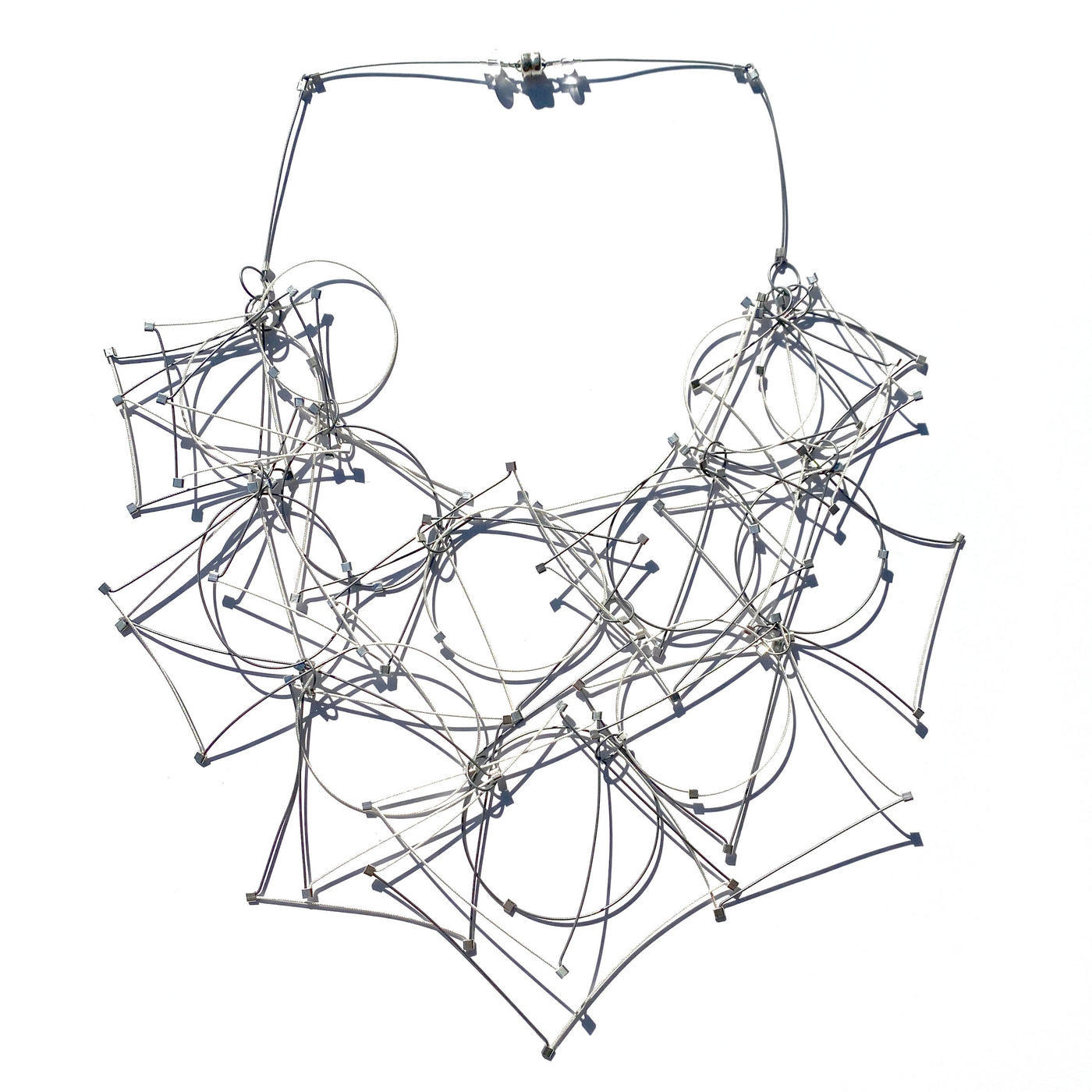 Shape Bib Necklace