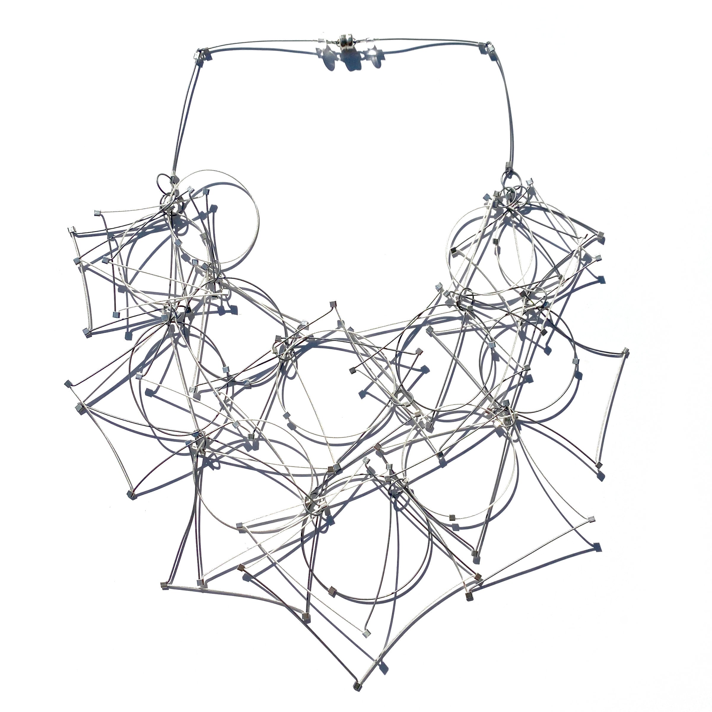 Shape Bib Necklace
