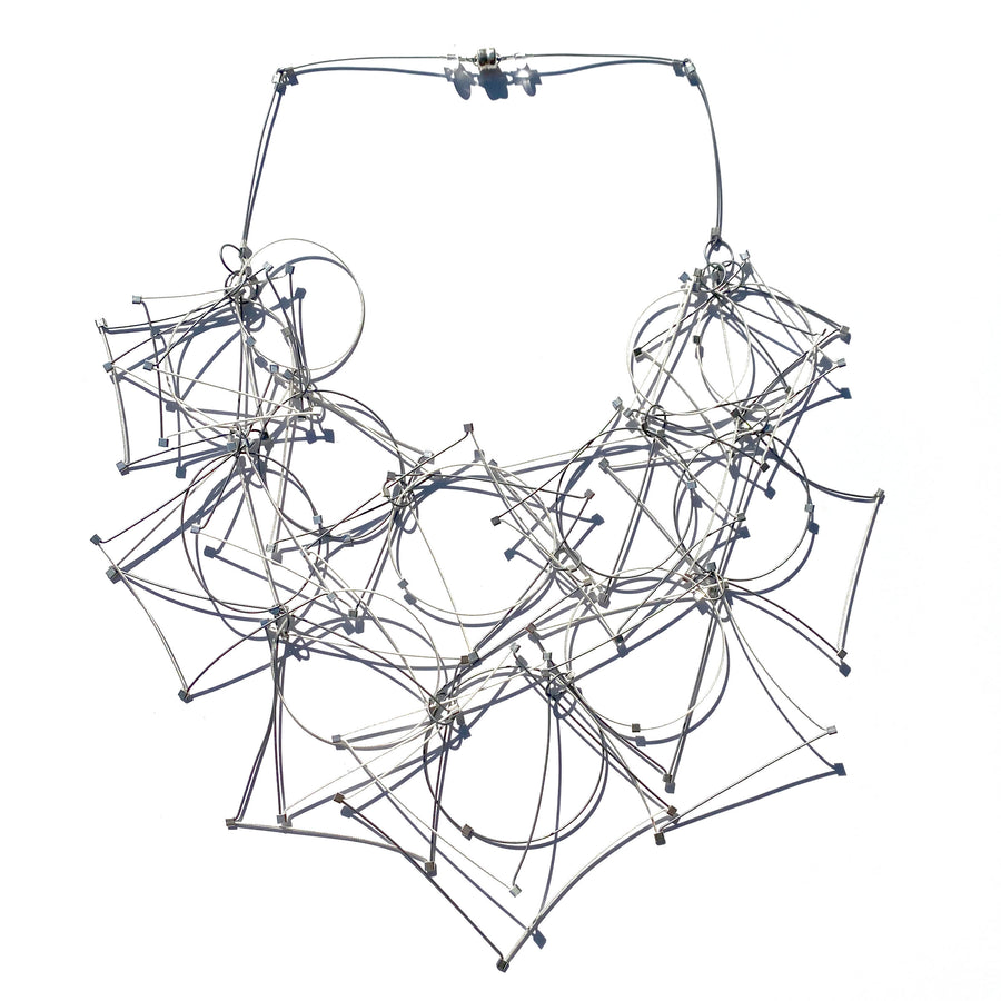 Shape Bib Necklace