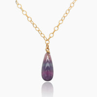 Fluorite Charm Necklace II