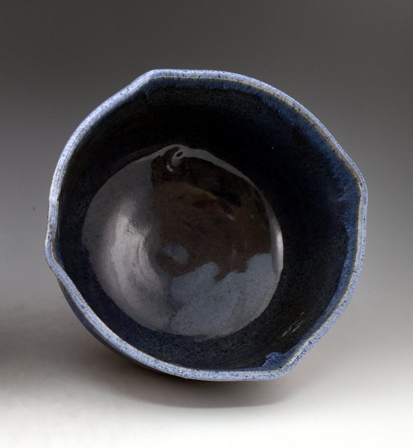 Blue Stoneware Bowl